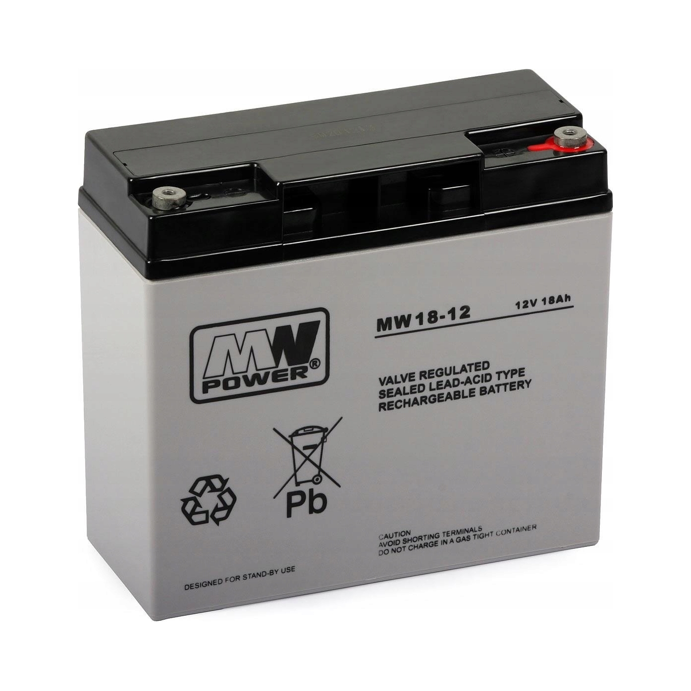 Akumulátor olověný 12V/18Ah pro elektrická vozidla Náhradní díl