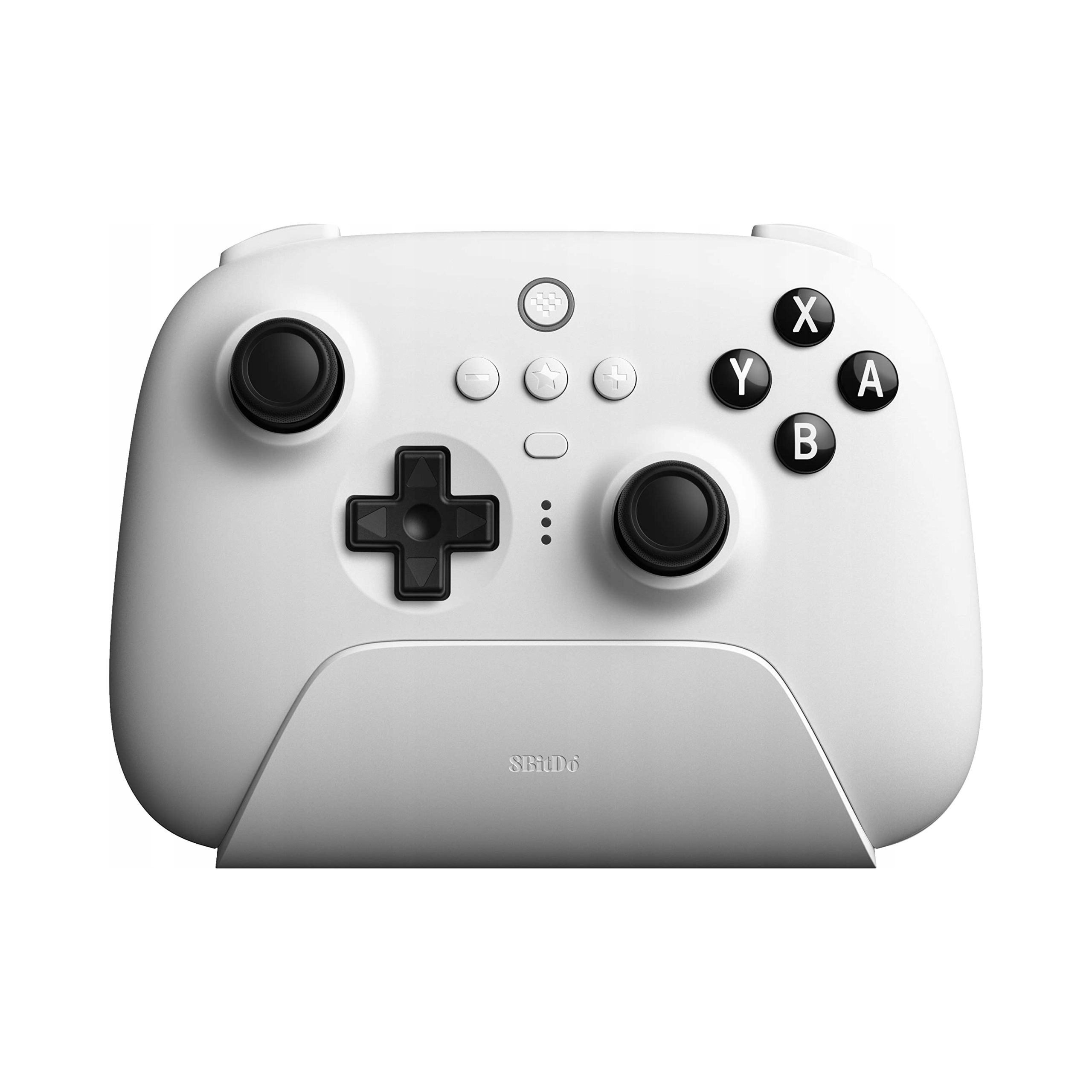 8Bitdo Ultimate White Pad + Dock BT Hall Switch PC