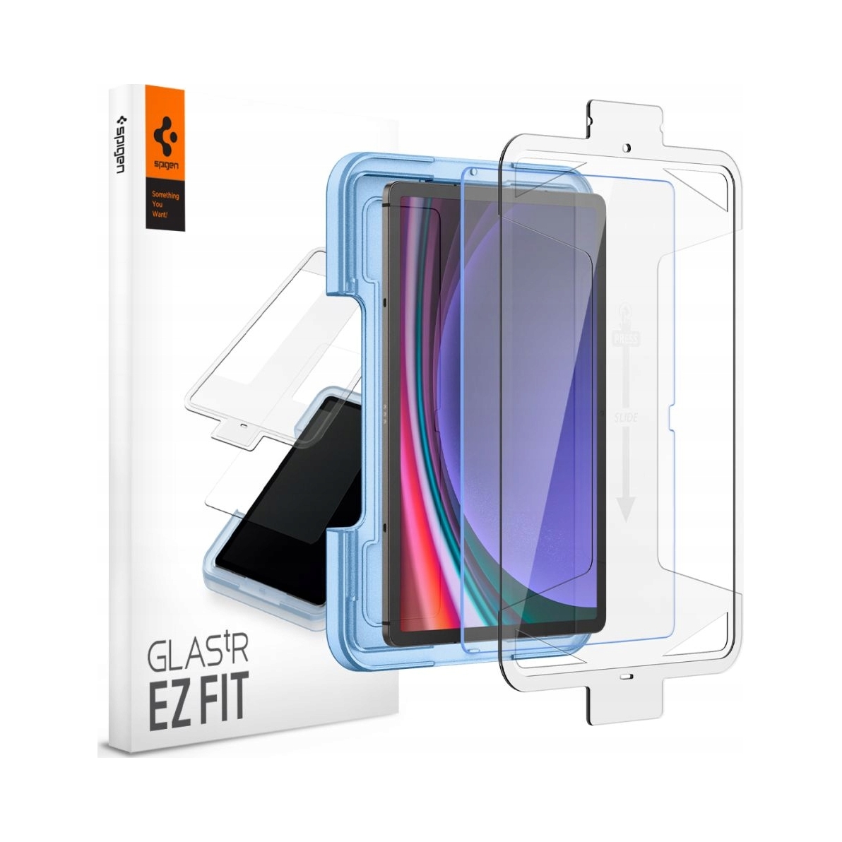 Szkło Hartowane Spigen Glas. tr "Ez Fit" Galaxy Tab S9 11. 0 S9 Fe S10 Fe