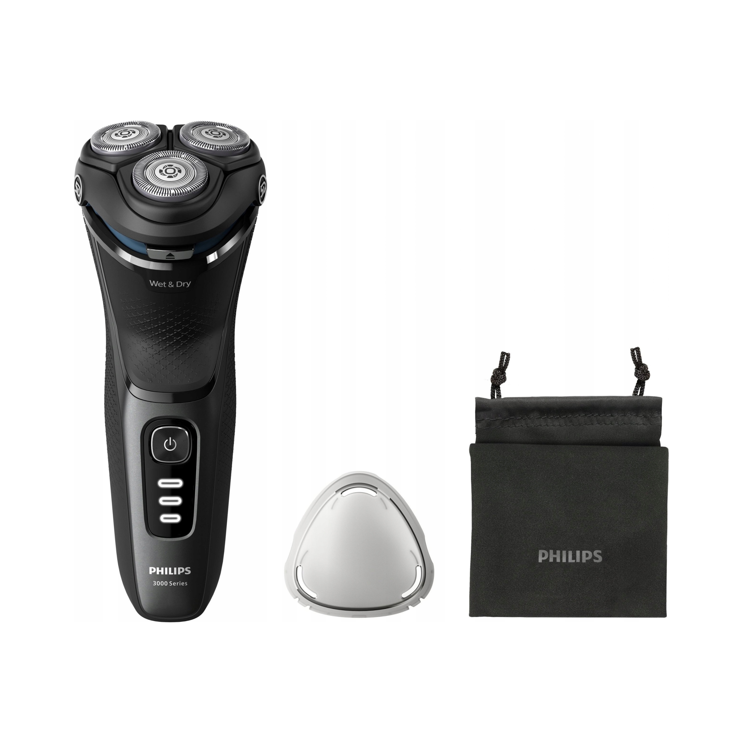 Golarka Philips S3244/12, Akumulatorowa, Mokre i Suche Golenie, Czarna