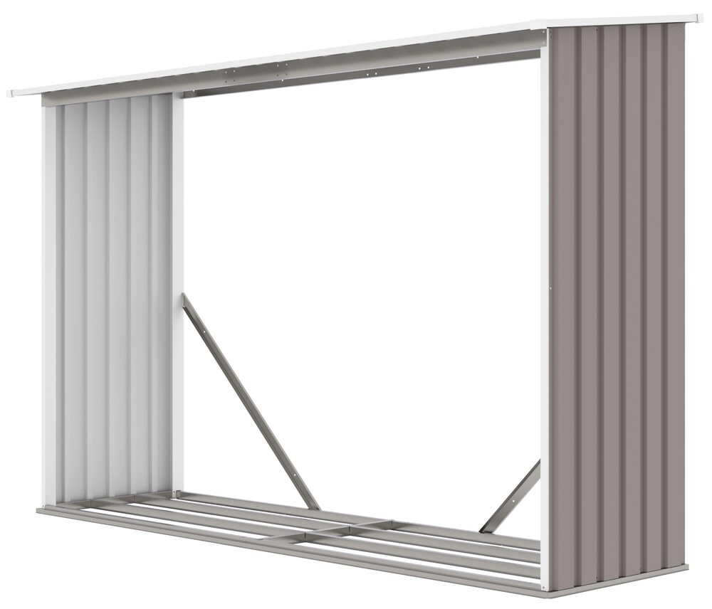 Rojaplast dřevník Wc-b 242x75 cm