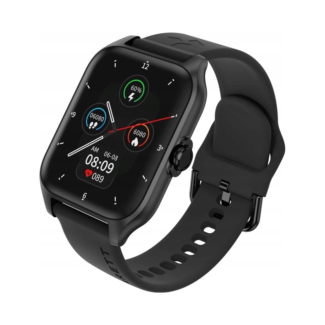 Smartwatch Garett Grc Activity 2 Czarny Rozmowy Amoled Sportowy IP68