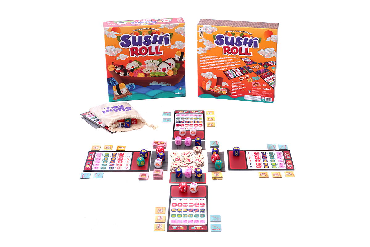 Gra planszowa Rebel Sushi Roll (edycja polska) Nazwa Sushi Roll (edycja polska)