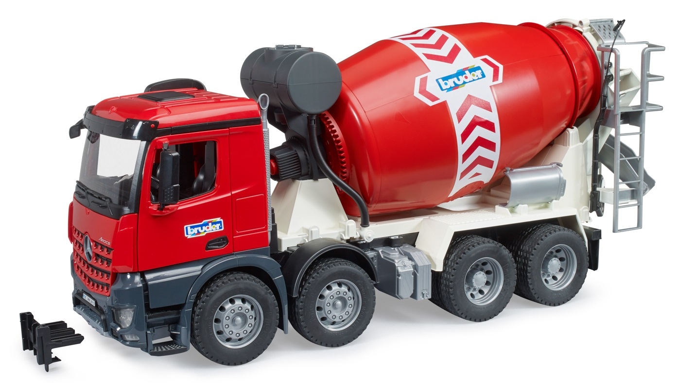 Betoniarka Merced Benz Arocs czerwona Bruder 03655