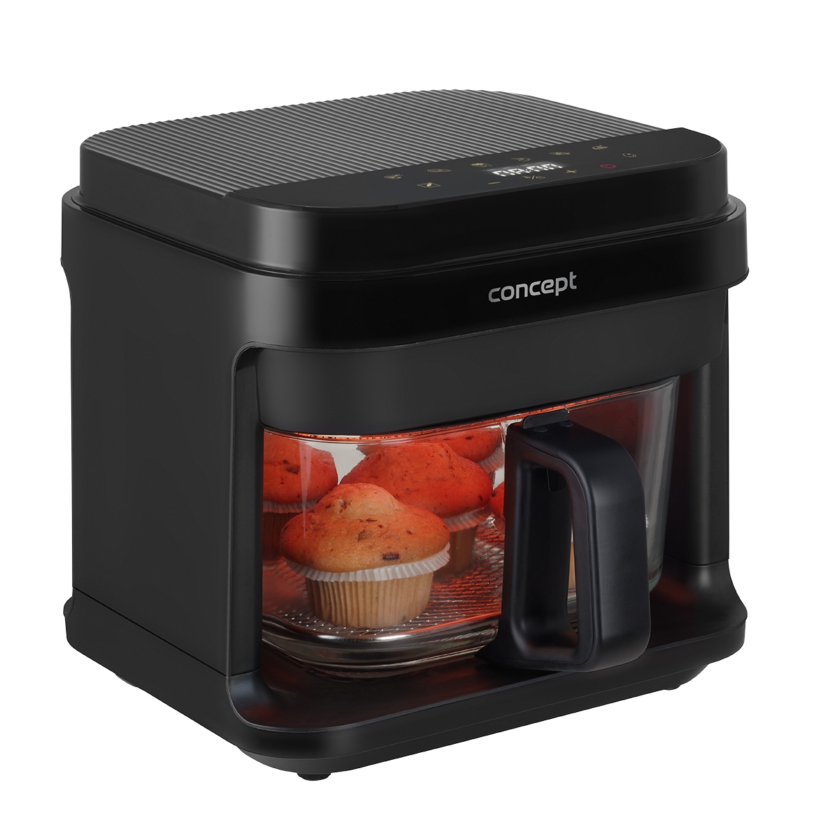 AIR FRYER FRYTKOWNICA BEZTŁUSZCZOWA SZKLANY KOSZ CONCEPT FR5500 5,5l Marka Concept