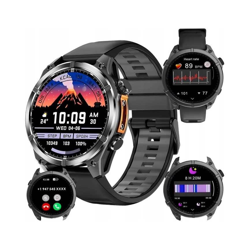 Smartwatch – zegarek sportowy z funkcją rozmów i pomiarem tętna