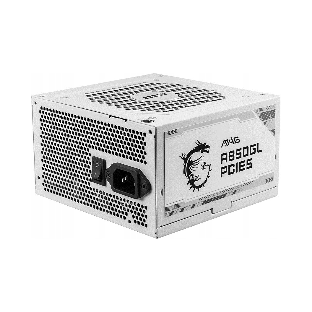 Napájací zdroj Msi Mag A850GL PCIe5 White 850W (3067ZP8A24CE0)