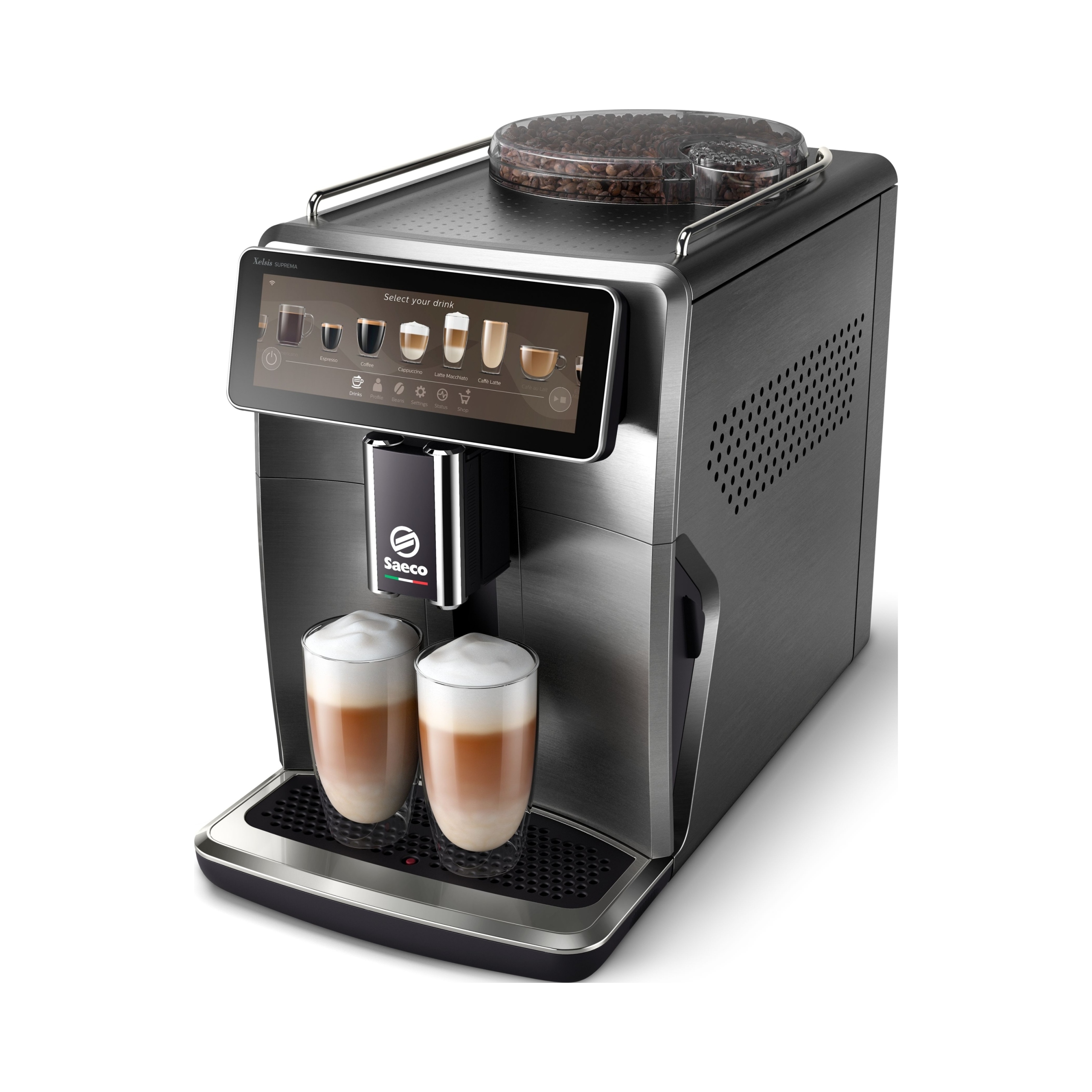 Automatický automatický kávovar Saeco SM8889/00 1850 W stříbrný/šedý