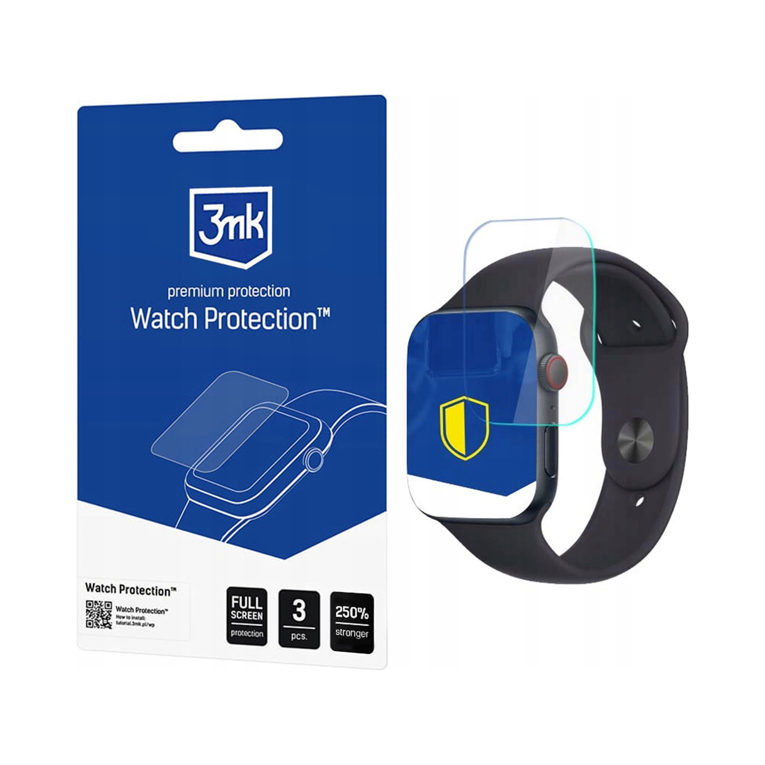 Folia ochronna 3mk Watch Protection™ v. Arc+ na Apple Watch SE2 3mk