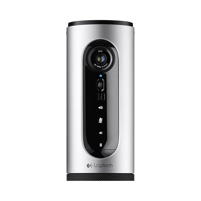 Webová kamera Logitech 1920p strieborná s mikrofónom