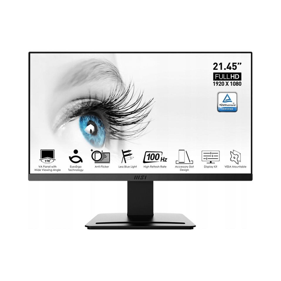 Led Monitor Msi Pro MP223 E2 21,45'' 1920 x 1080 Va