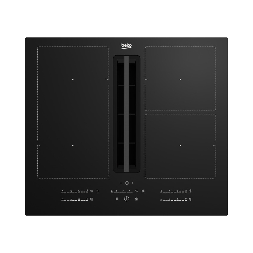 Indukčná varná doska Beko Hixi 64700 Uf s digestorom