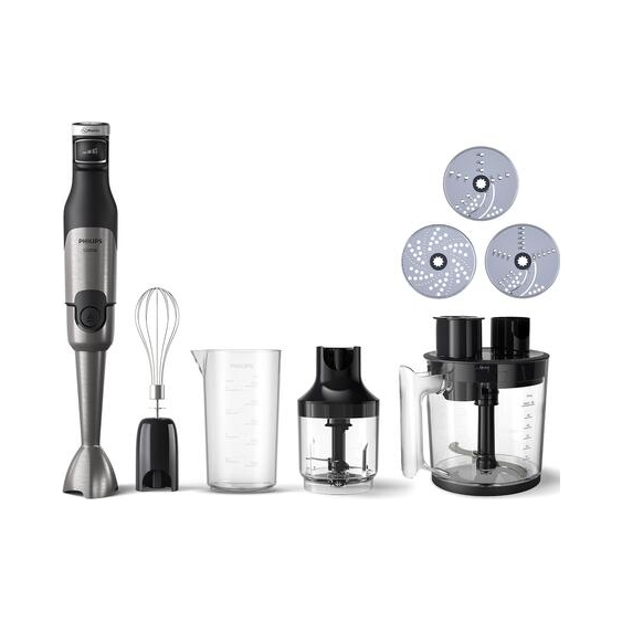Blender ręczny Philips 5000 HR2685/00 z mini rozdrabniaczem, 1200 W