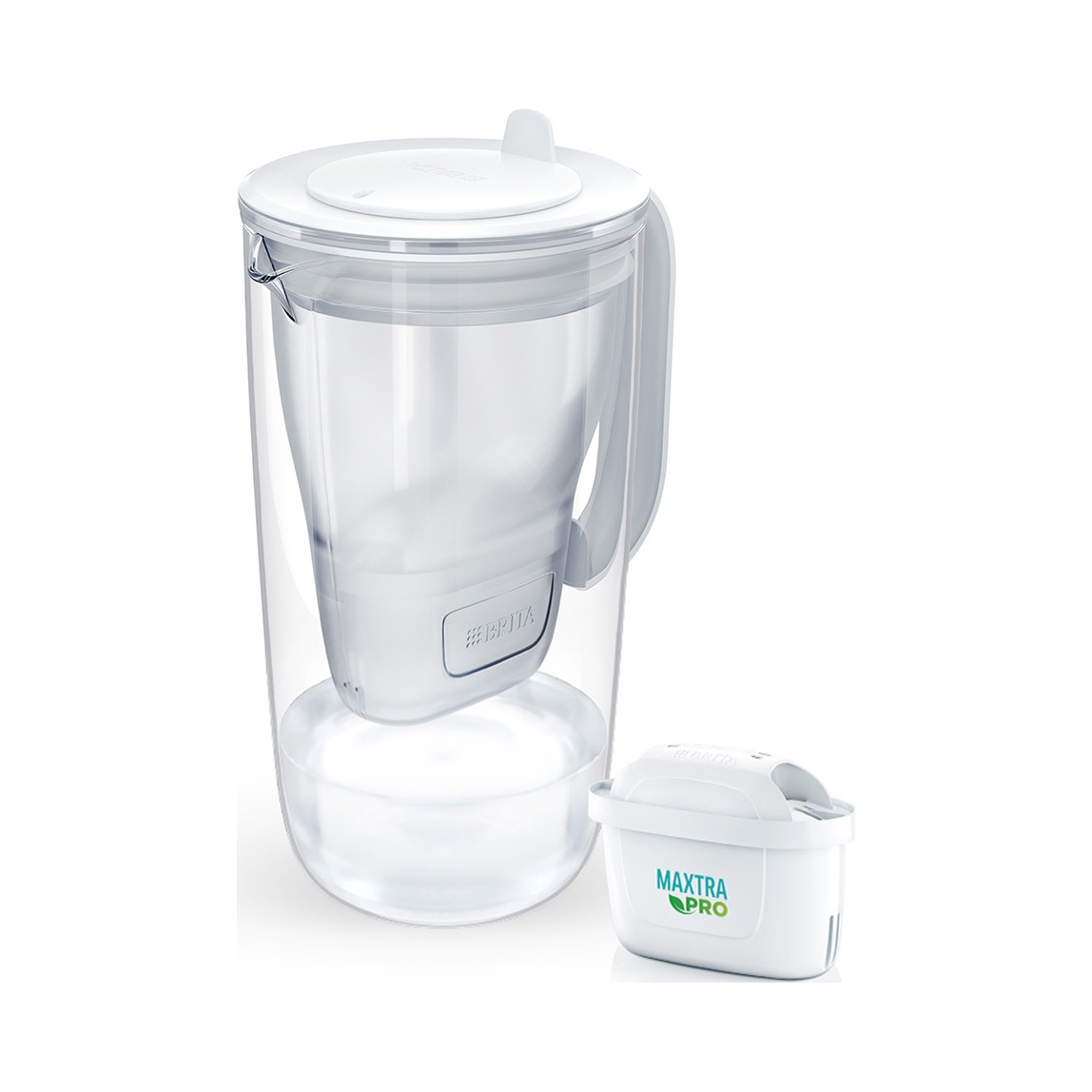 Dzbanek filtrujący Brita Glass 2,5 l szary 1 wkład