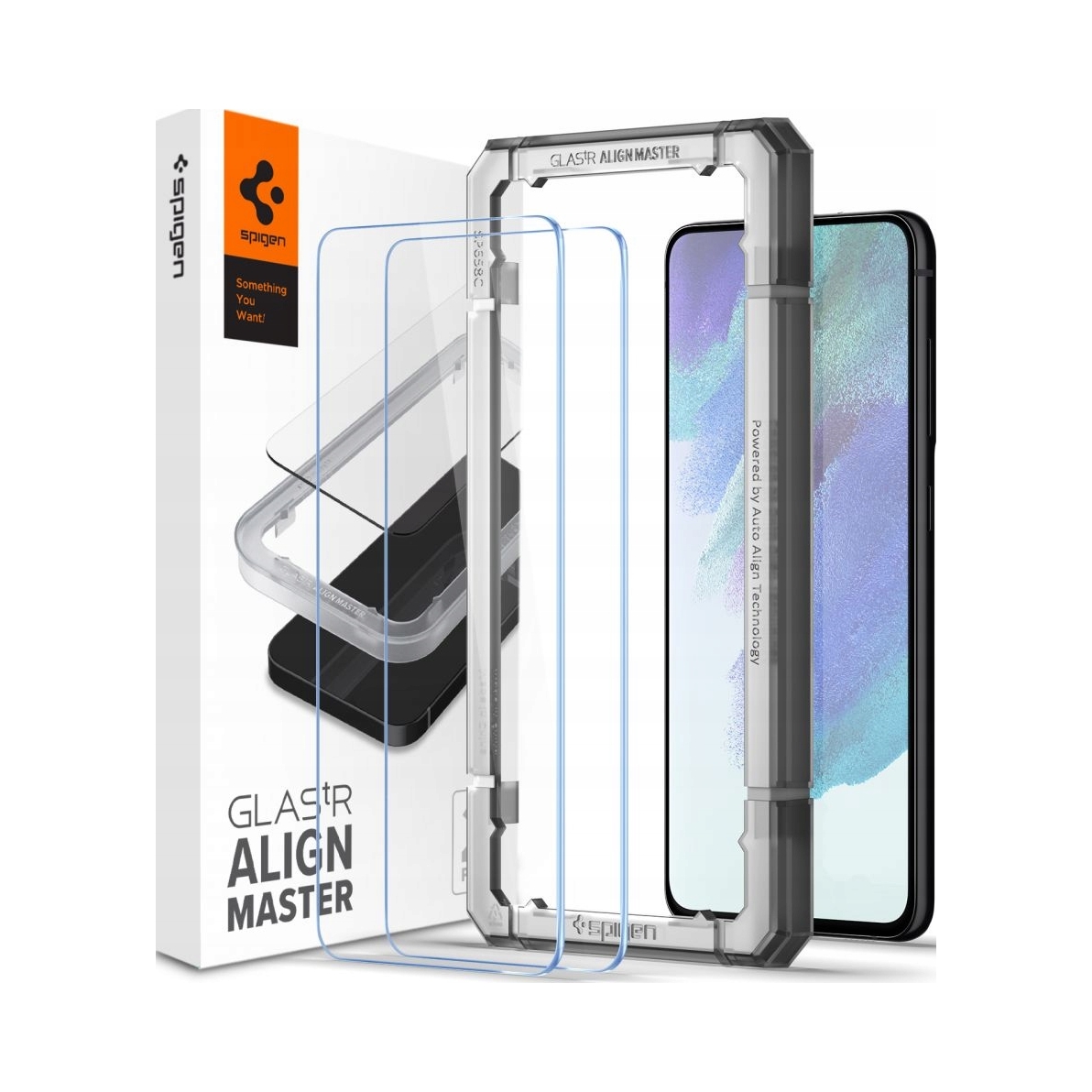 Szkło Hartowane Spigen Alm Glas. tr 2- Pack Galaxy S21 Fe Spigen