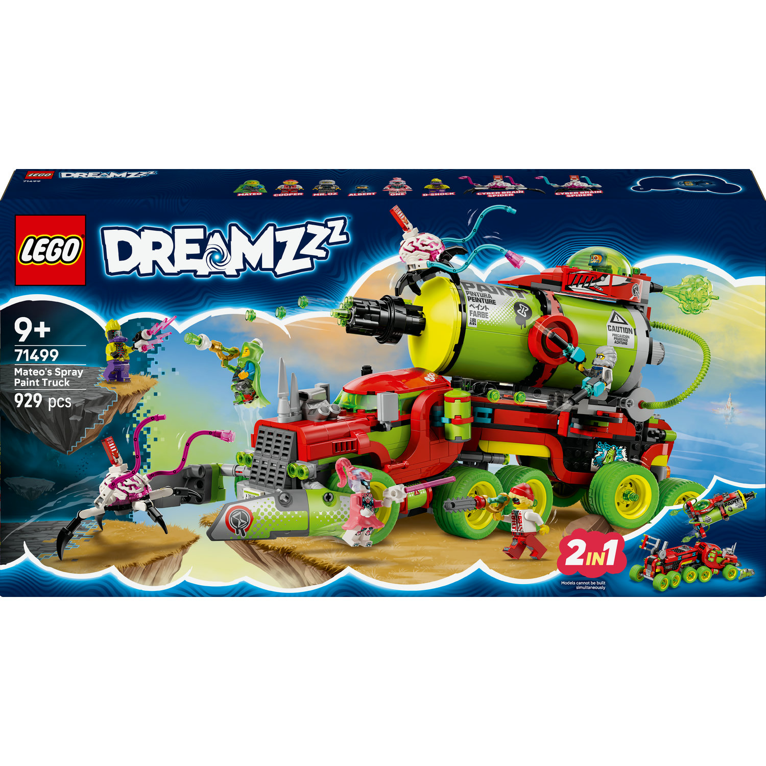 Lego DREAMZzz 71499 Sprejerský náklaďák Mateo