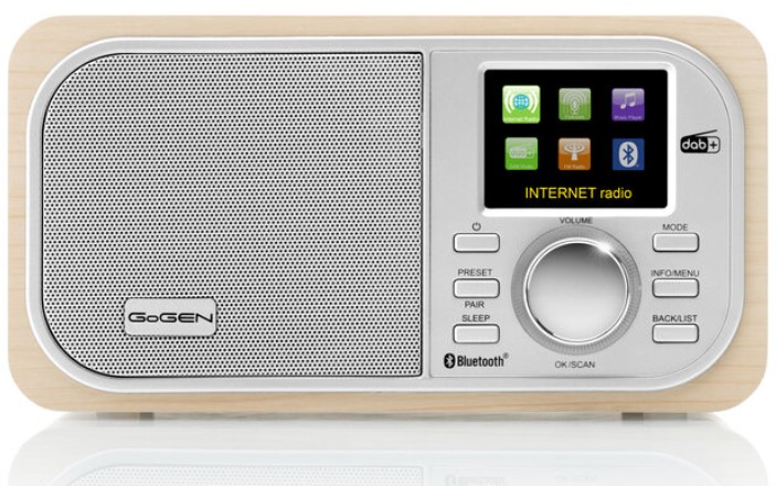 Sieťové Internetové Rádio Wifi Dab+ Bluetooth Usb Kuchynské Rádio Diaľkové Ovládanie