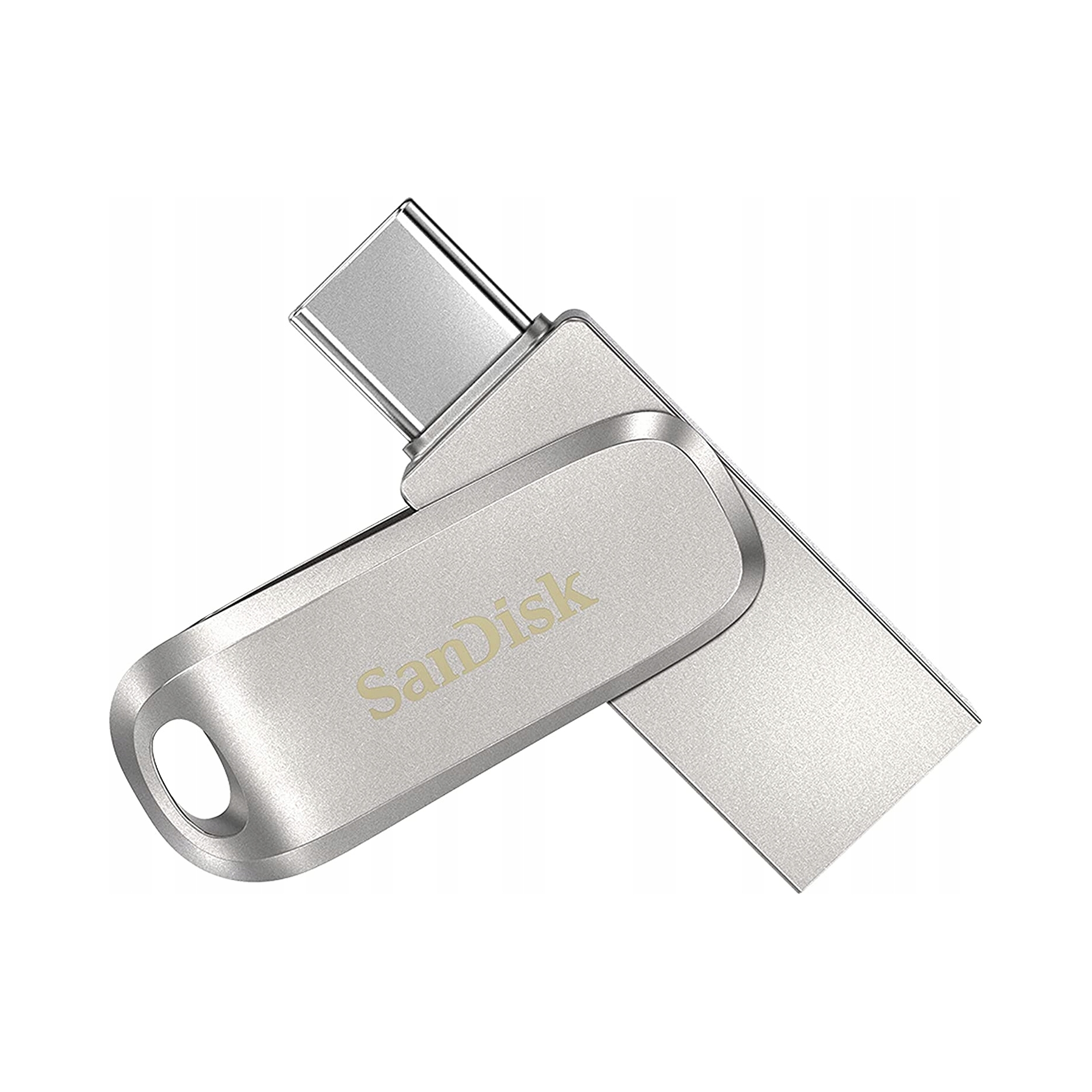 Flash disk SanDisk Ultra Dual Drive Luxe 256 Gb stříbrný