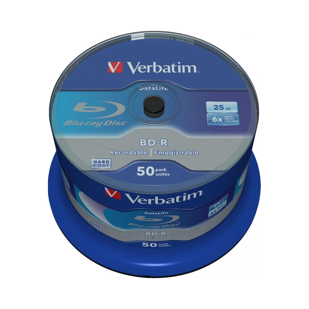 Blu-ray disk Verbatim Bd-r 25 Gb 50 ks