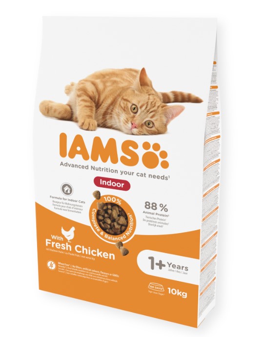 Levně Iams Cat Adult Ind Kuře 10kg