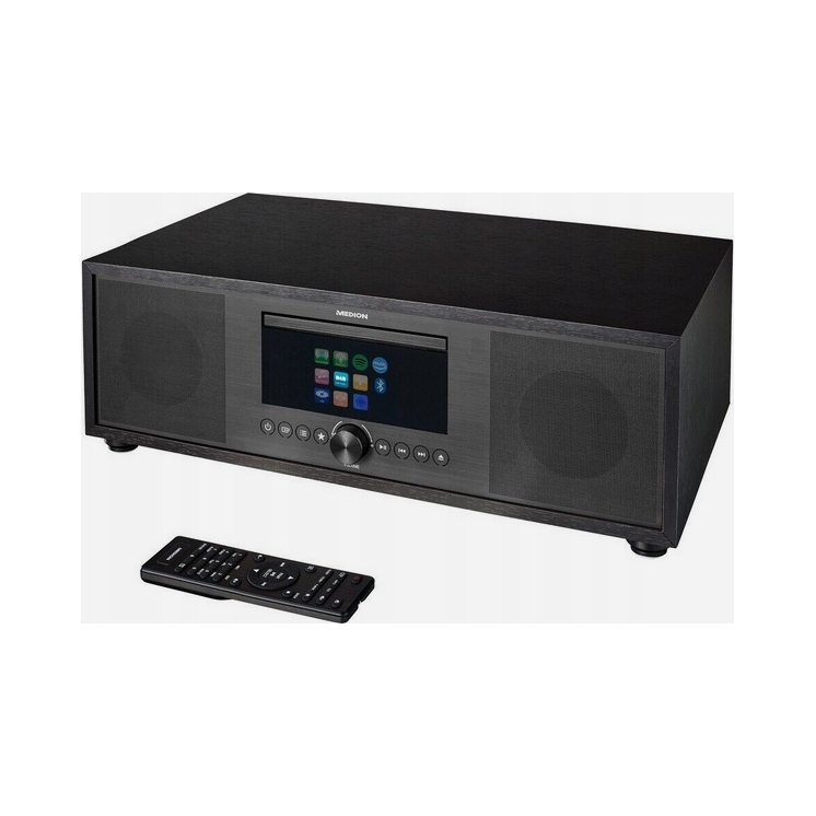 Wieża stereo Medion MD 44200 radio internetowe, Dab+ Bluetooth, CD, Fm
