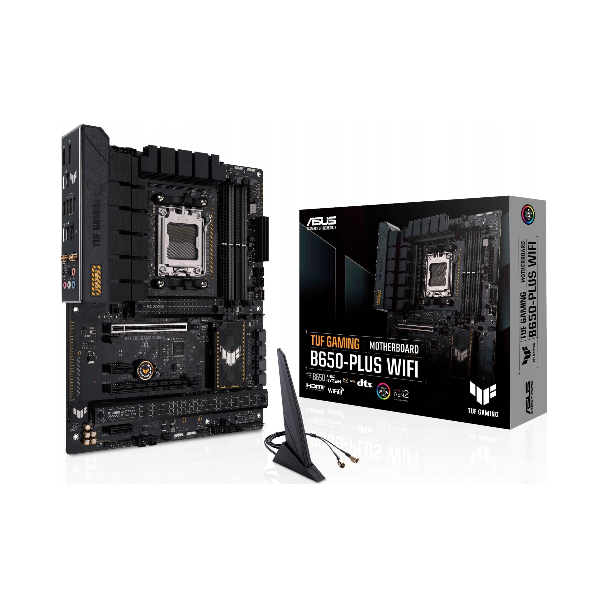 Asus Tuf Gaming B650-PLUS Wifi soc AM5 DDR5 B650 Atx Hdmi Dp 90MB1BZ0…