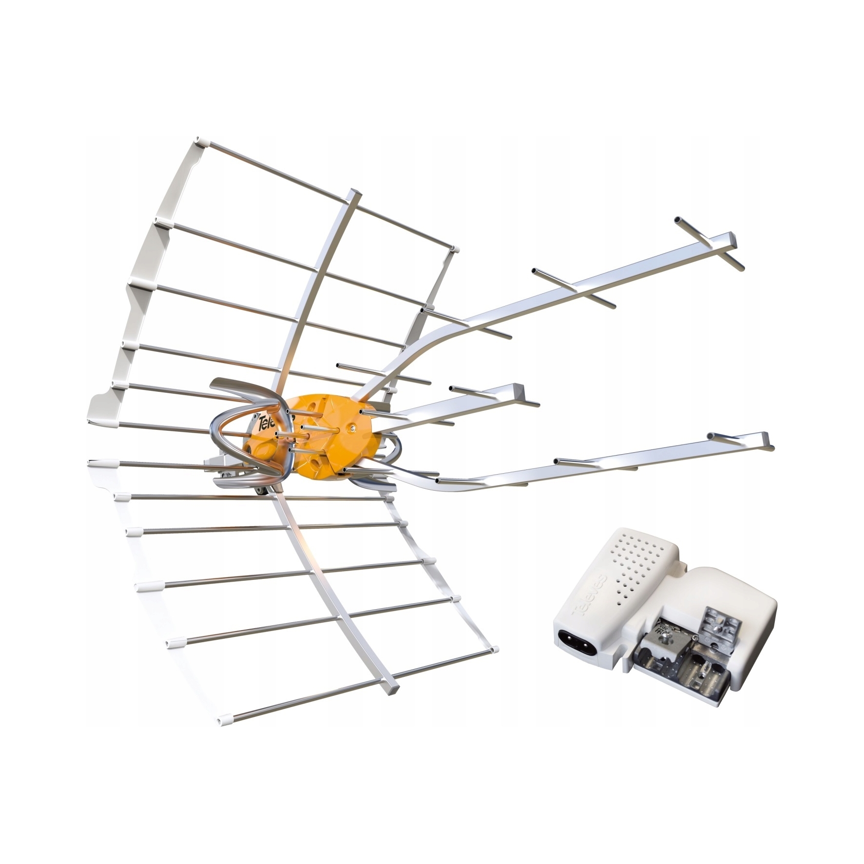 2× Antena zewnętrzna Televes Elipse