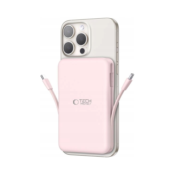 Tech- Protect PB31 Lifemag MagSafe Power Bank 10000MAH Pink Tech- Protect