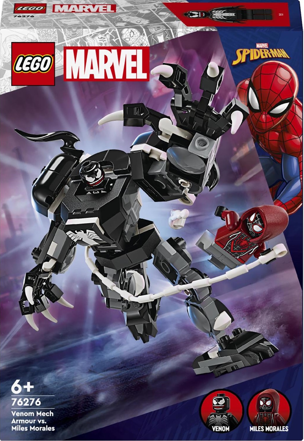 Lego Heroes 76276 Venomova mechanická zbroj vs. Miles Morales