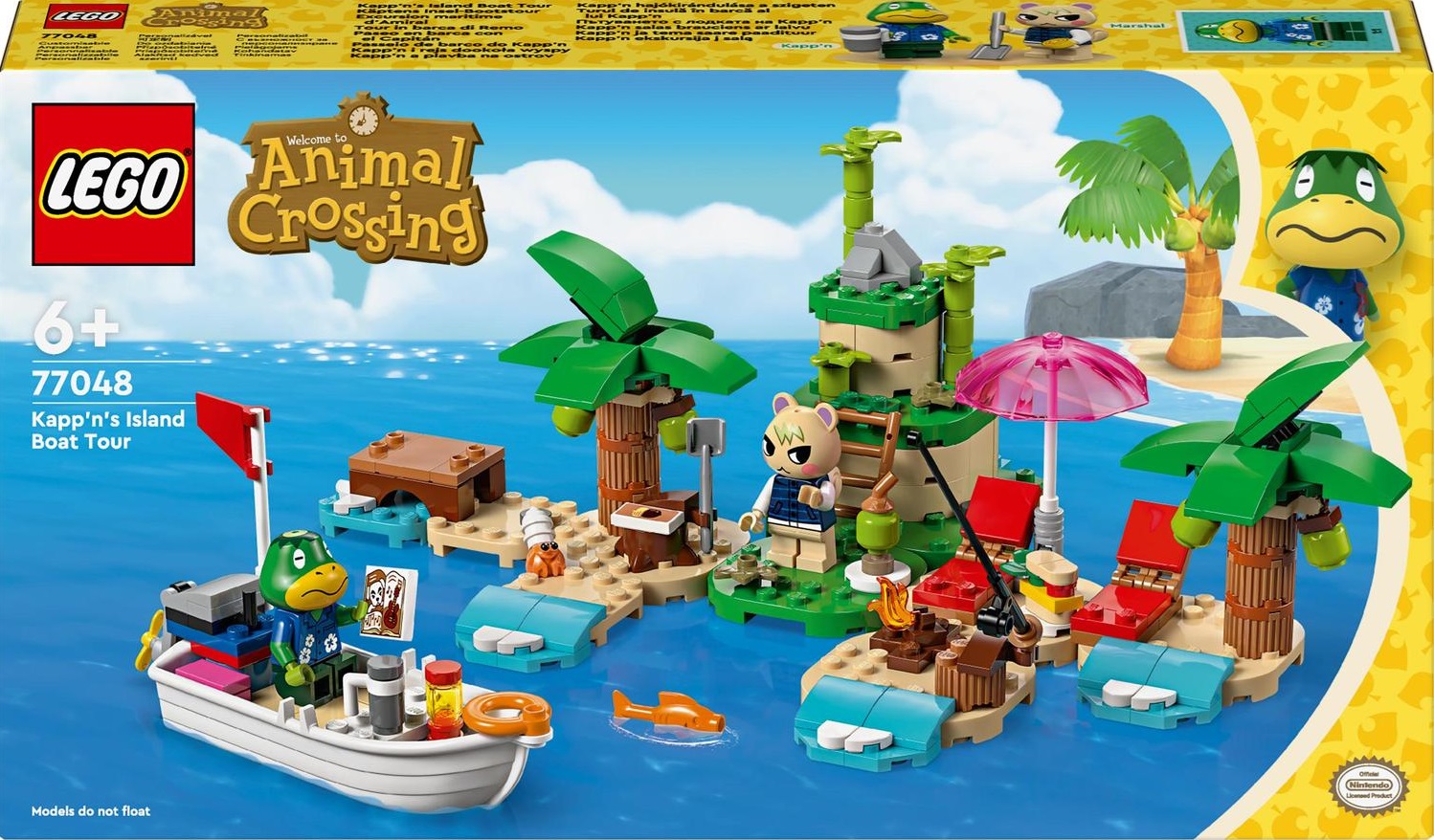 Lego Animal Crossing 77048 Kapp’n a plavba kolem ostrova