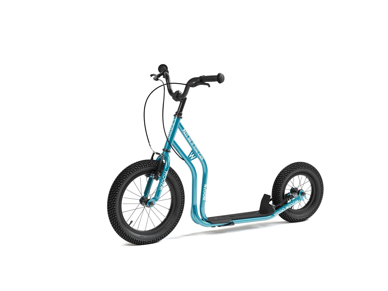 Yedoo dětská koloběžka Yedoo Wzoom Y40 tealblue 16"