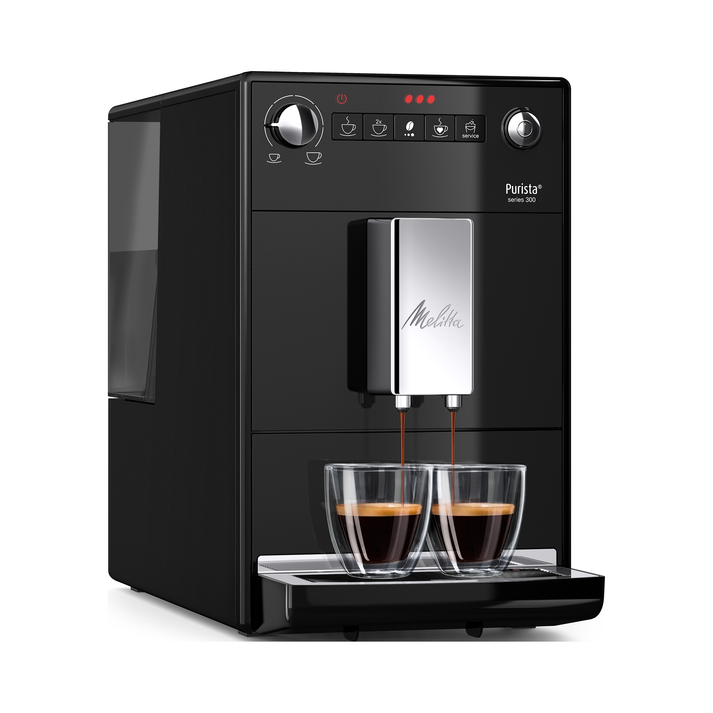 Automatyczny ekspres ciśnieniowy Melitta Purista F23/0-102 1450 W czarny
