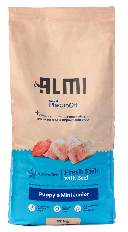 Levně Almi Granule pro psy Puppy &amp; Mini Junior 12kg