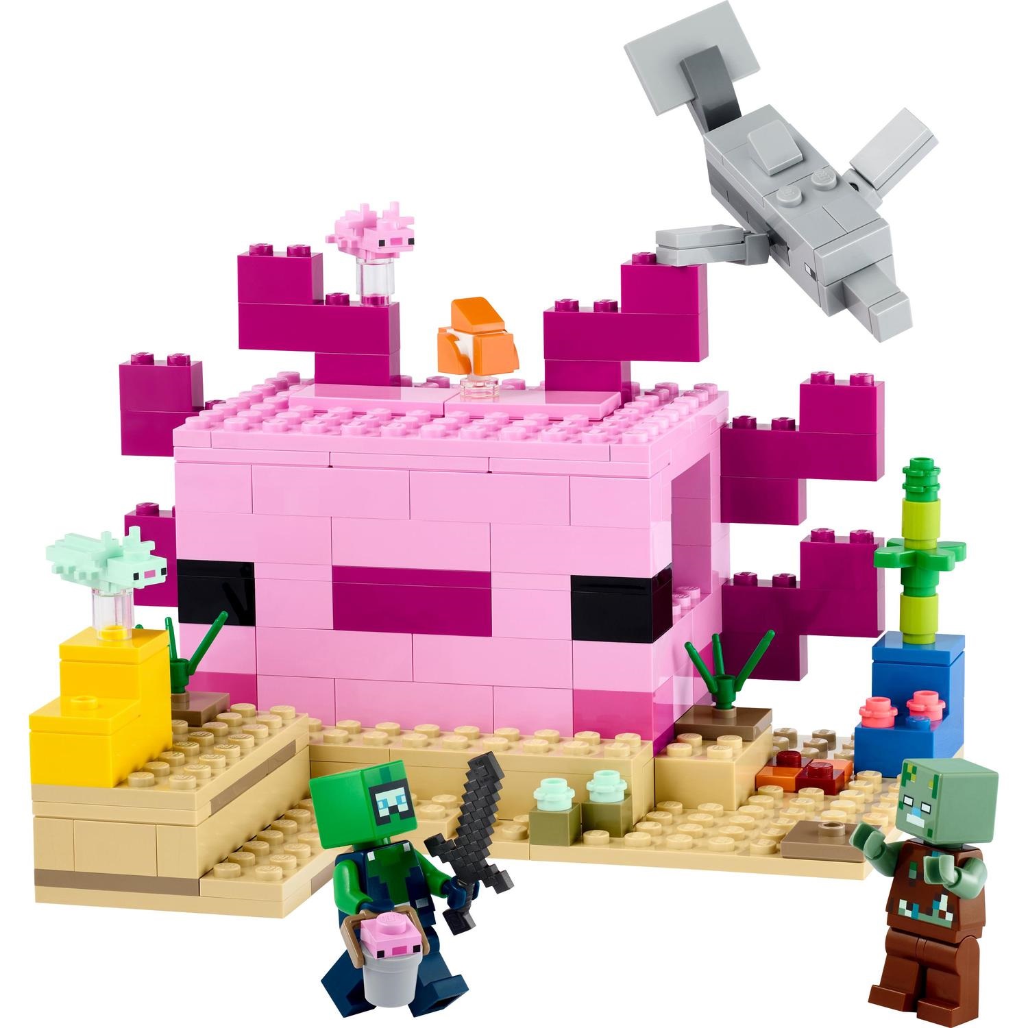 LEGO 21247 MINECRAFT DOM AKSOLOTLA Minimalny wiek dziecka 7