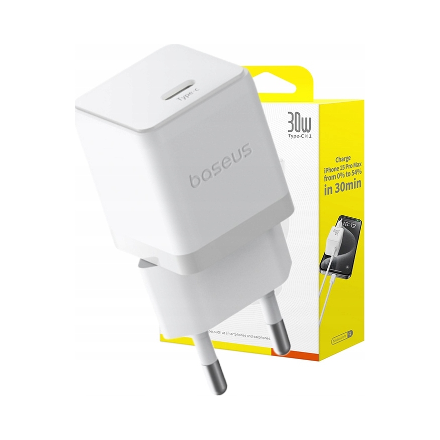 Ładowarka sieciowa Baseus Palm P10111605213-00 szybka 30W Usb-c Pd 3.0 Pps