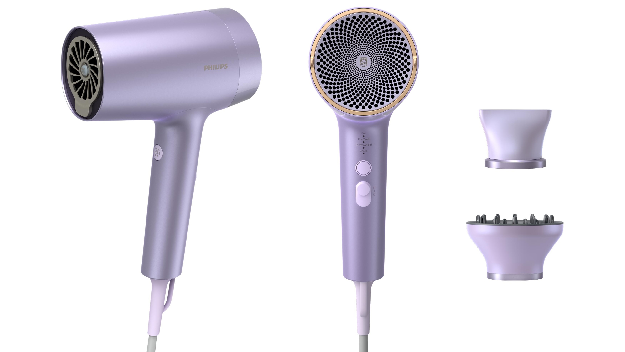 Suszarka do włosów Philips Seria 7000 BHD720/10 1800W Jonizacja Dyfuzor