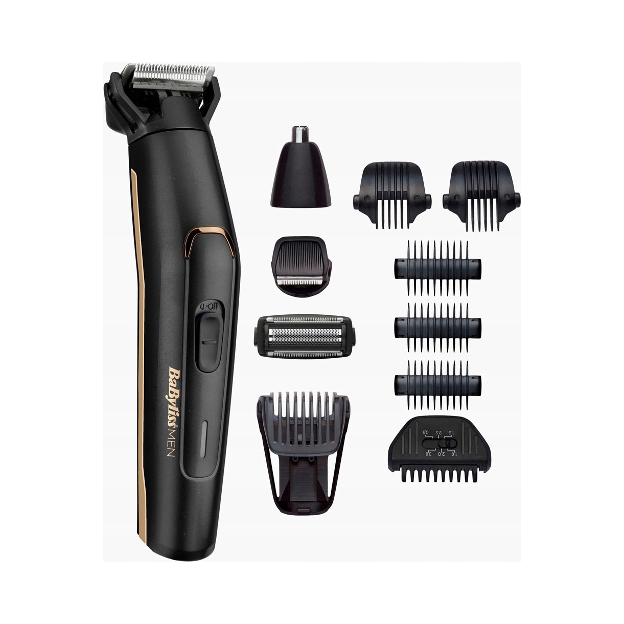 Zastřihovač BaByliss Carbon Titanium MT860E černý