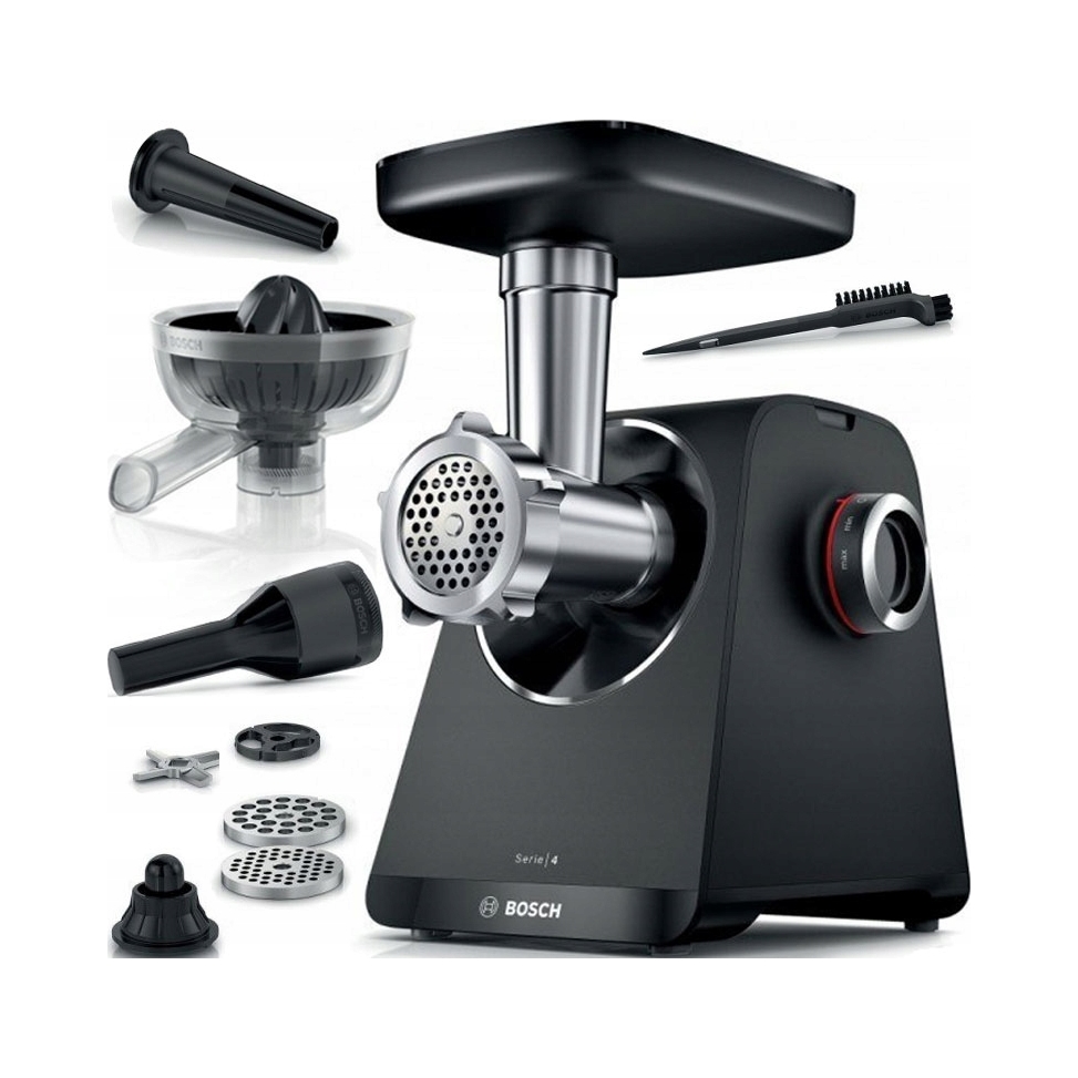 Maszynka do mielenia mięsa Bosch MFWS430B czarny 500 W
