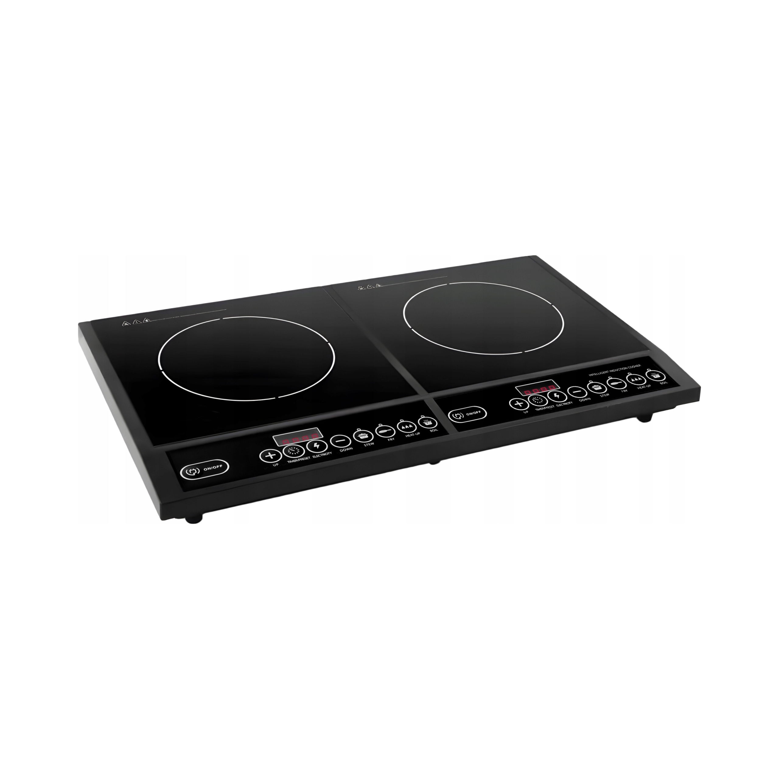 2X Kuchenka Indukcyjna Dwupalnikowa Płyta Indukcyjna Elektryczna Mocna 4000