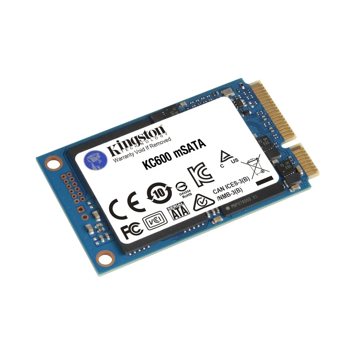 Ssd disk Kingston KC600 1TB mSATA Sata III (SKC600MS/1024G)