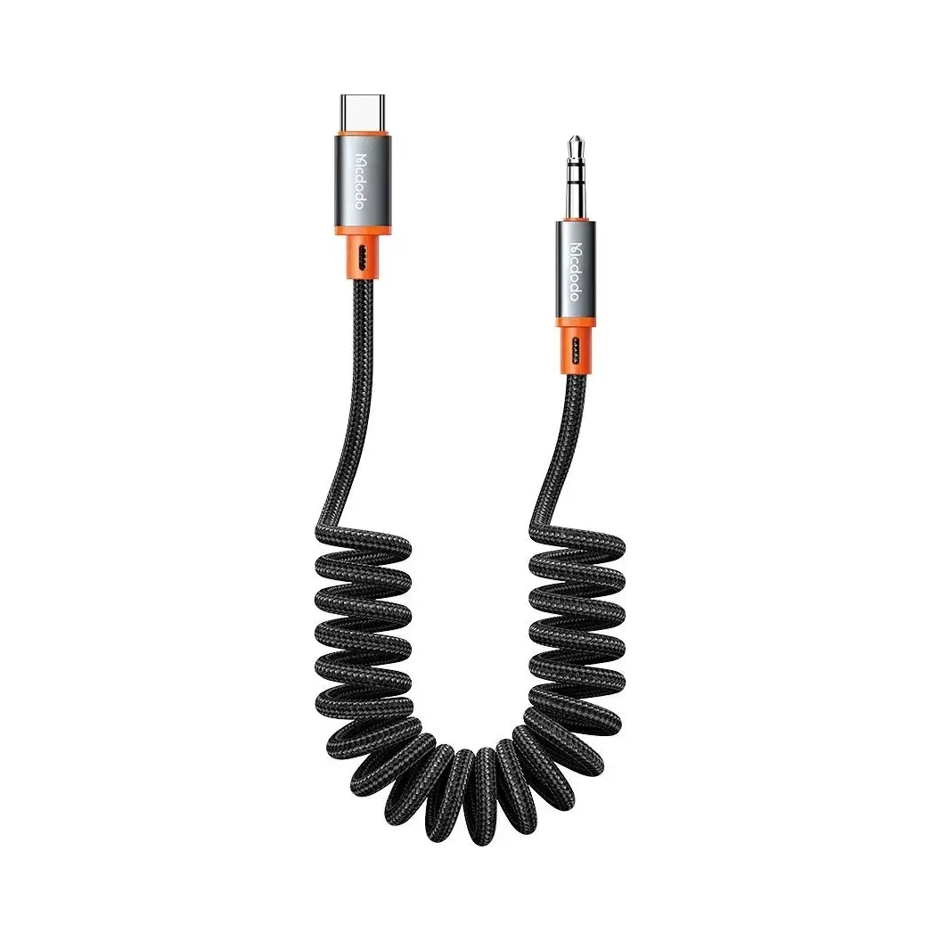 Kabel McDodo CA-0900 minijack (3,5 mm) - USB typ C 1,8 m