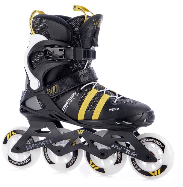 Wrotki damskie Tempish Wsx 90 Fls Lady, waniliowe, rozmiar 40