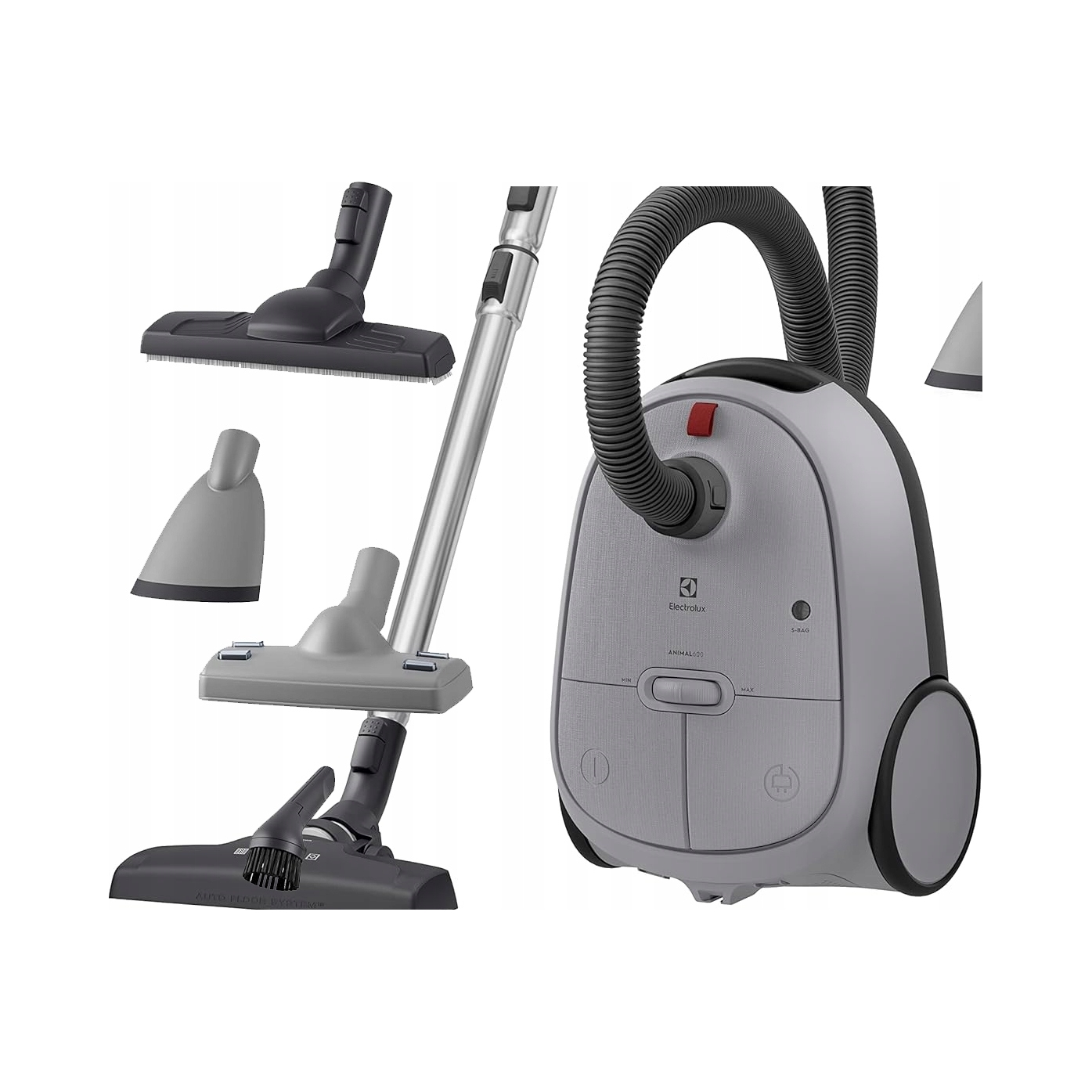 Vysávač Electrolux 600 EB61A5UG Animal Na srsť psov a mačiek Turbokefa