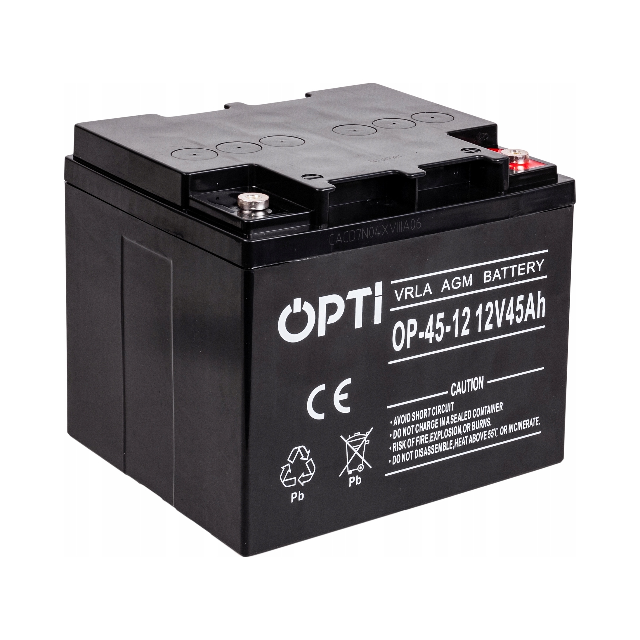 Akumulator Volt Polska AGM OPTI 12V 45Ah do UPS