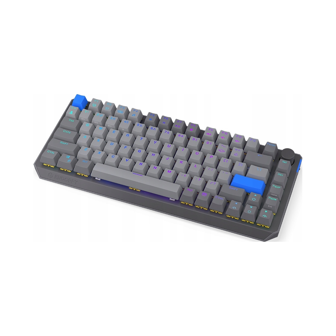 Mechanická klávesnica Endorfy Thock V2 75% Wireless Gateron Yellow Šedá