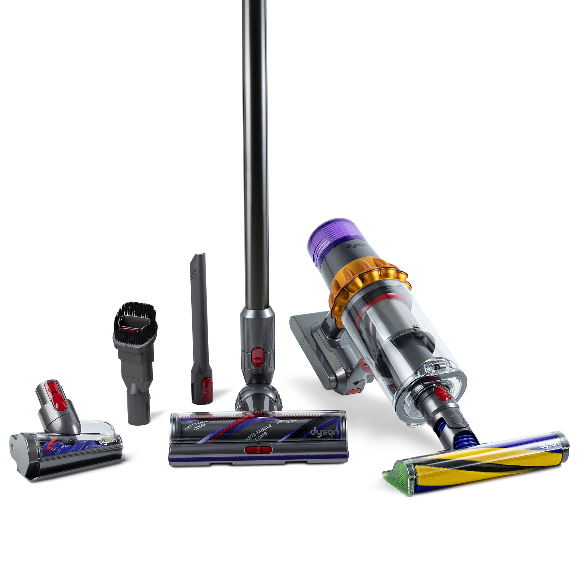 Odkurzacz pionowy Dyson V15 Detect Absolute srebrny 660 W Model V15 Detect Absolute