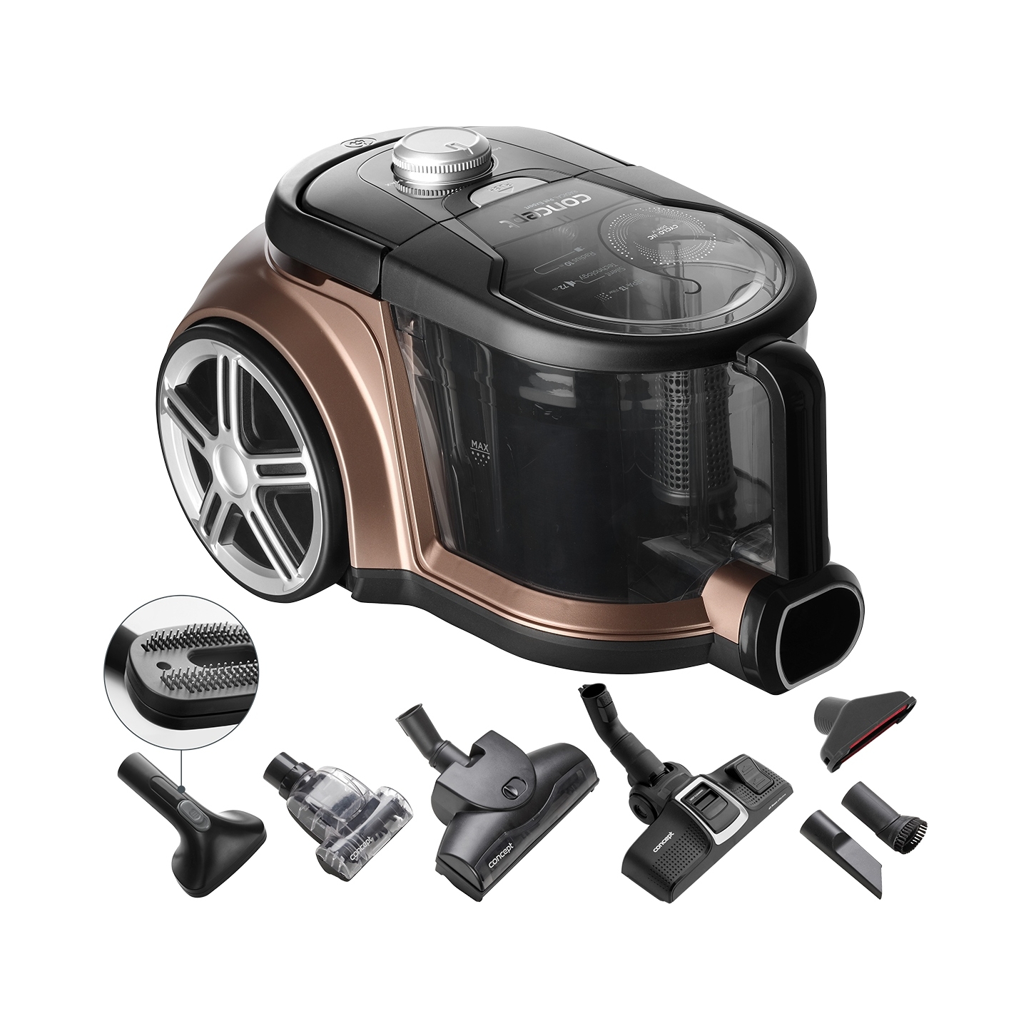 Odkurzacz bezworkowy Concept VP5240n