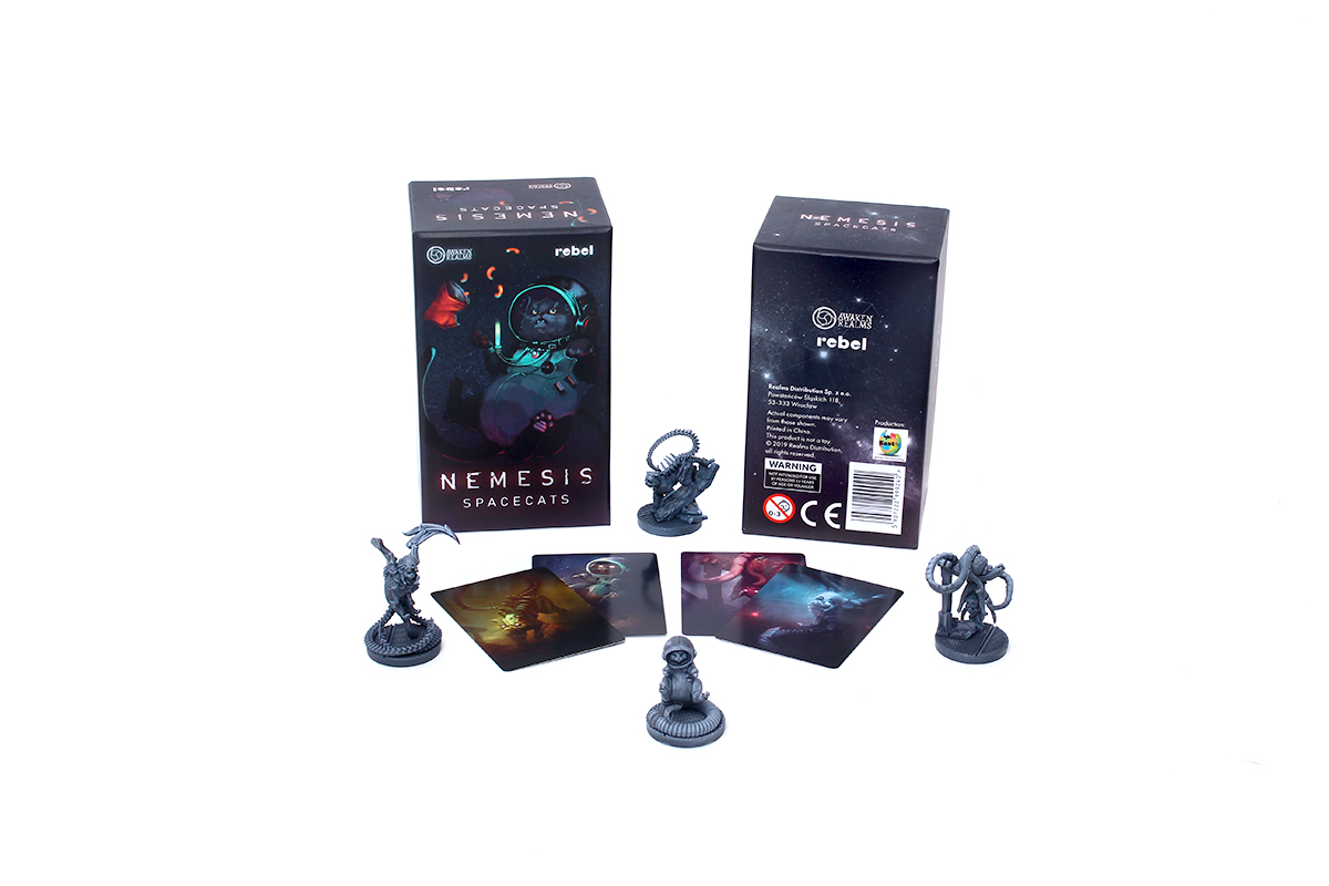 GRA PLanszoWA Awaken Realms Nemesis: Space Cats