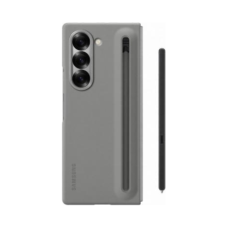 Puzdro zadný kryt Samsung pre Galaxy Fold, šedé plast púzdro s perom