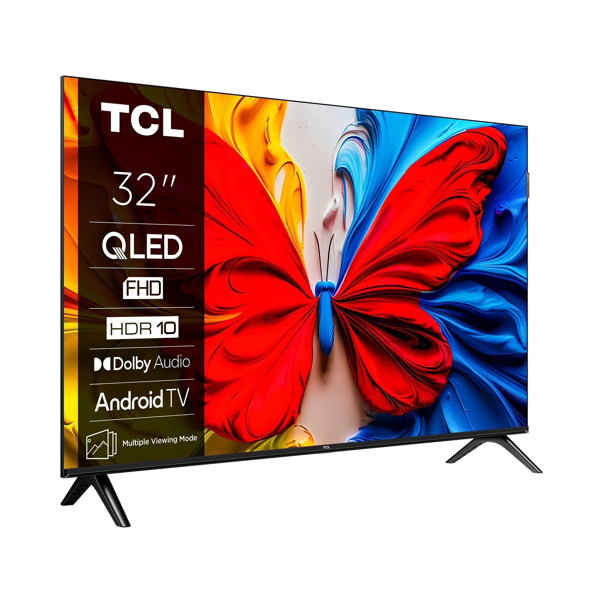 Telewizor Qled Tcl 32S59K 32" Qled Full Hd czarny